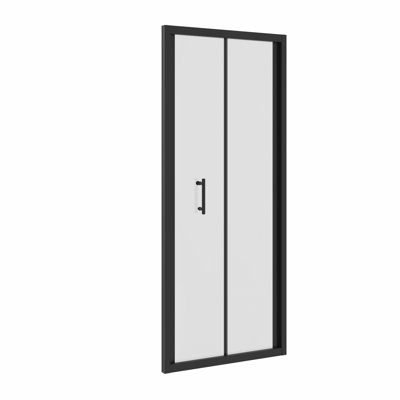 Telang 82cm W x 1900mm H Framed Bi Fold Shower Door with Clear Glass