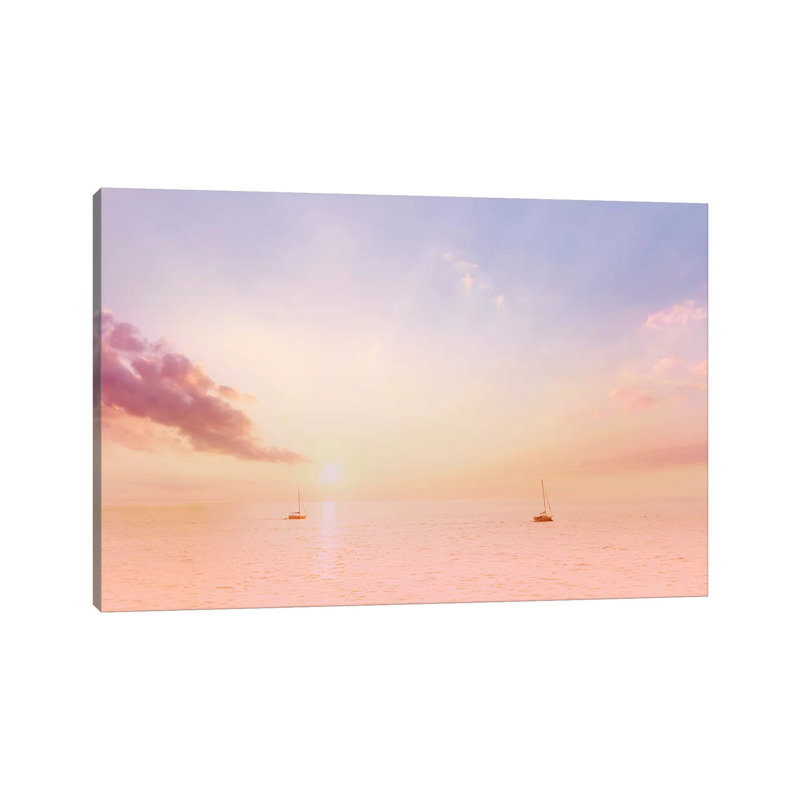 Sailing On The Seas by Beli - Wrapped Canvas Painting, 66.04 cm H x 45.72 cm W x 1.91 cm D