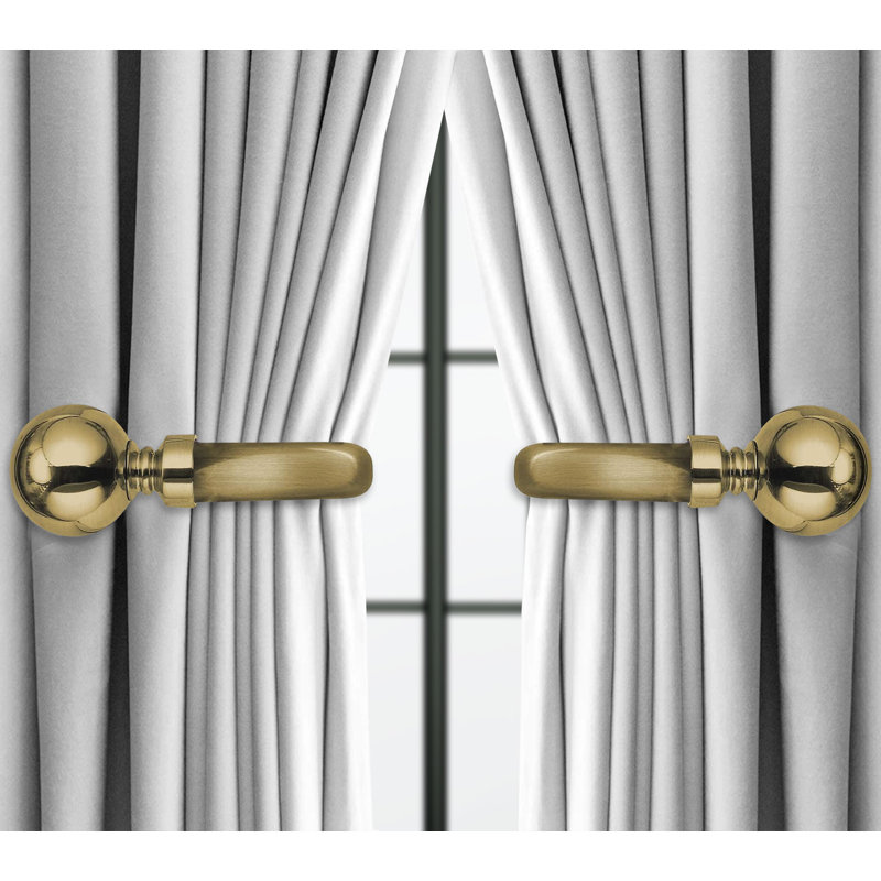 Hafsa 10cm Curtain Holdback, Antique Brass