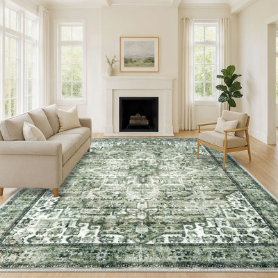 Tapis verts lavables antidérapants