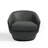 Aunna Faux Leather Swivel Barrel Chair-107097251
