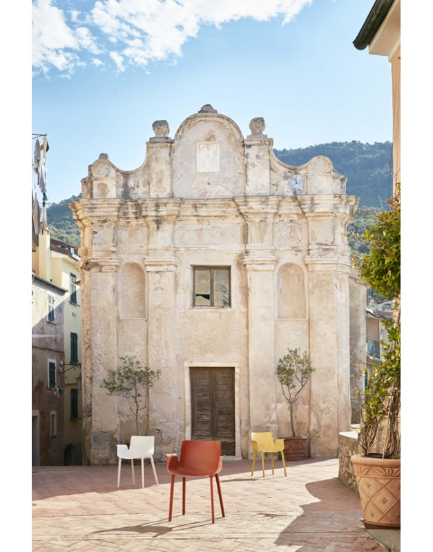 Outdoor Dining Armchair, White