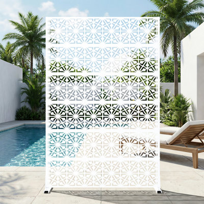 Outdoor Metal Privacy Screen
