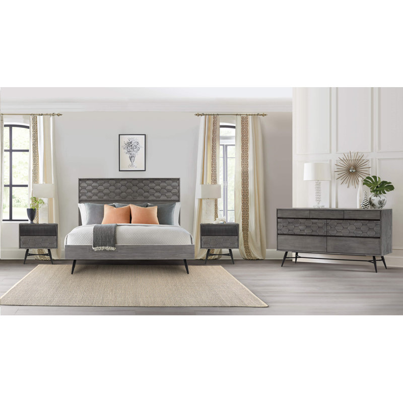 Commode 6 tiroirs l 18 po