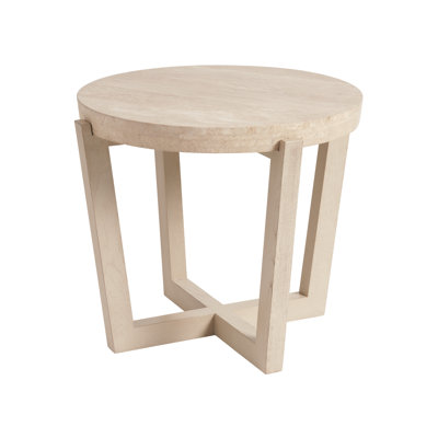 Sunset Key Solid Wood Cross Legs End Table by Tommy Bahama Home