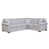 Beige / rayure blanche 0214-74