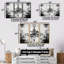 Reneau - Ensemble d'art mural lustre Glam-108318652-108318662