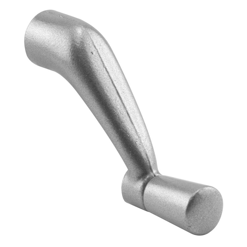 Manivelle de fenêtre à auvent moulée sous pression Prime-Line pour une utilisation facile (ensemble de 1), Aluminum