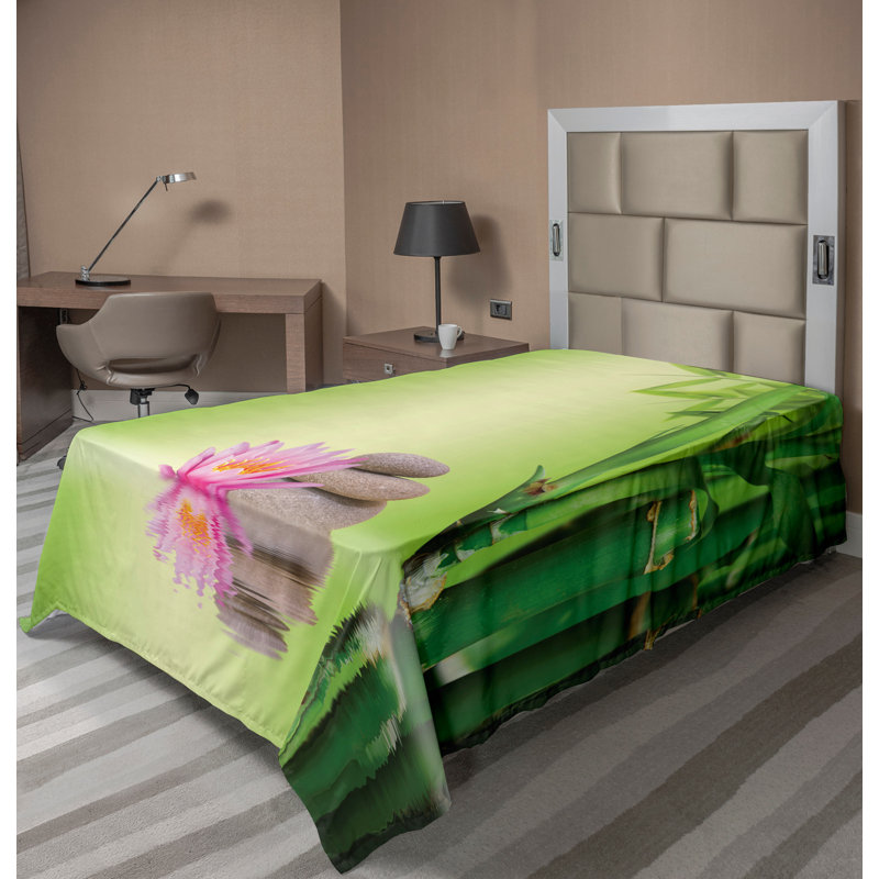 Drap Ambesonne East, Drap plat pour lit simple