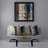 Abstract Reversible Throw Pillow-408160860