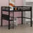 Features Built-In Desk, Storage Basket, Clock For Organized Living​