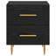 40cm W Manufactured Wood Bedside Table-526289399