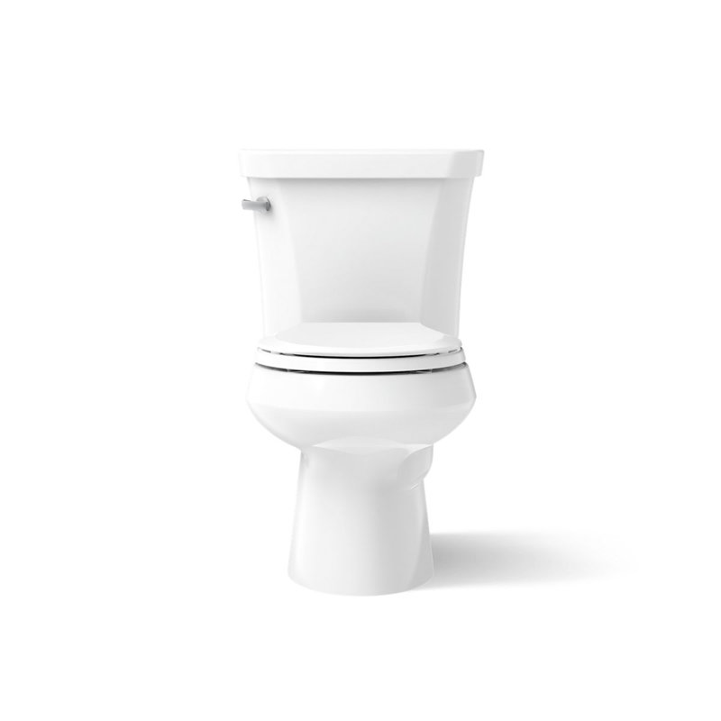 Wellworth® 1.28 GPF Water Efficient Round Two-Piece Toilet (Seat Not Included), White