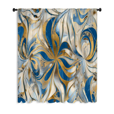 Nadaleigh Sheer Curtain Single Panel