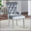 Chaise à oreilles rembourrée en flanelle 2 pièces Classic Classic