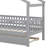 Wooden House Bed with Trundle-126131859-101824682