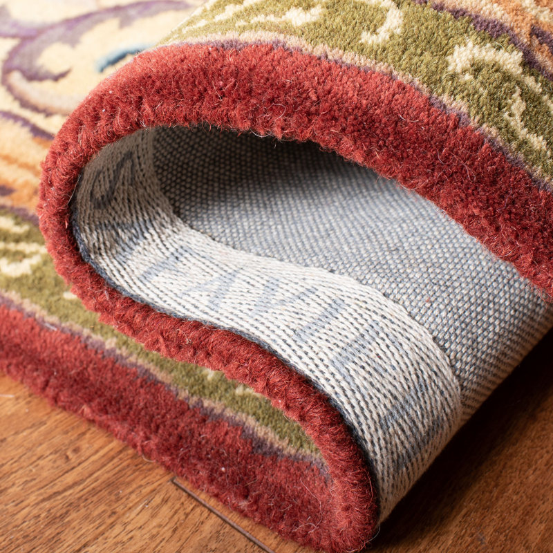 Tapis oriental en laine touffeté à la main Bedgood, Tapis de couloir 2 pi 6 po x 8 pi