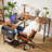 Hussan 50" Wide Reversible L-Shape Desk with Storage Bag-52885010-64800576