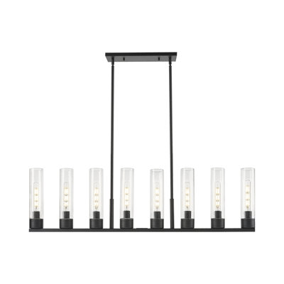 Luminaire suspendu 6 lumières avec abat-jour Scherer