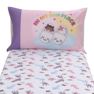 Nojo DreamWorks Gabby's Dollhouse Dream It Up 2pc Toddler Sheet Set
