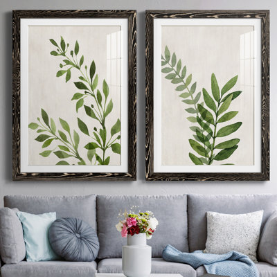 " Botanical Wash I " 2 - Pieces