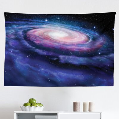 Ambesonne Galaxy Tapestry, Nebula In Outer Space Spiral Stardust Mist Cloud Of Dust Planetarium Astronomy Art, Fabric Wall Hanging Decor For Bedroom L -  East Urban Home, 116C9F5C7D0E41D786CA76C3A6A8D94E