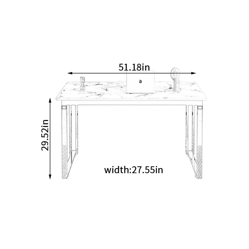 Jacquoline, H 29,52 po x l 51,18 po x P 27,55 po