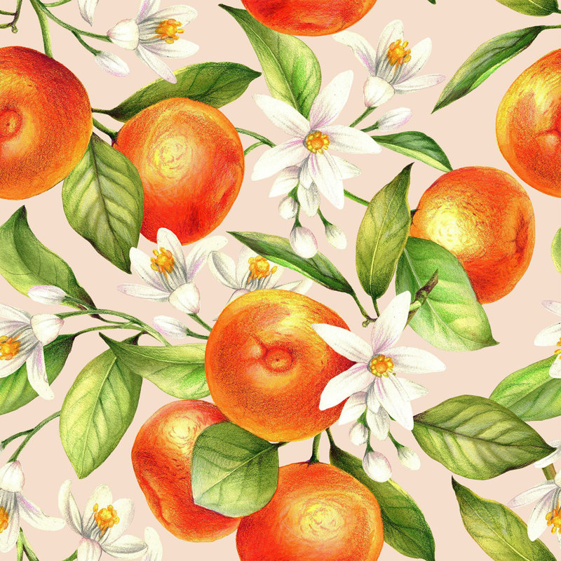 Bentson Peel & Stick Floral Tile