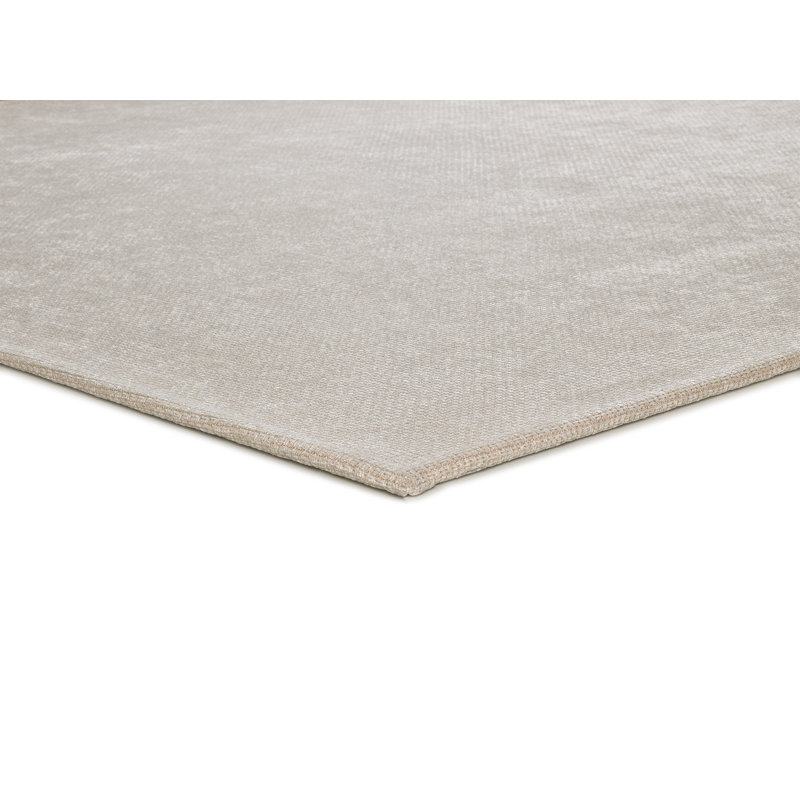 Armbrister Solid Colour Flatweave Area Rug, Rectangle 140 x 200cm