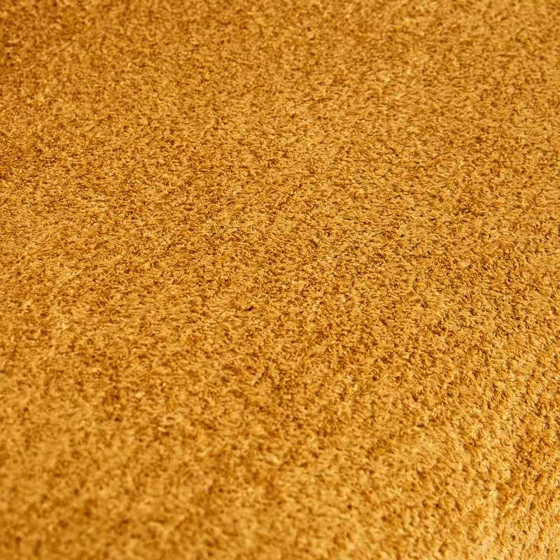 Fauteuil à simple compression en mousse, Jaune