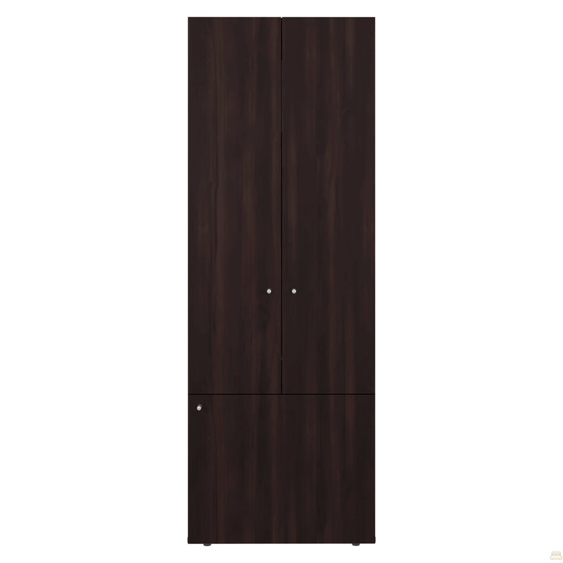 Armoire, 3 portes, 3 tablettes