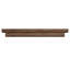 Tablette flottante murale 70,9 "en bois massif pour décoration murale, cuisine, salle de bain, salon