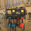 Rangement robuste pour outils électriques en bois et métal