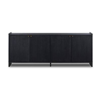 Buffet en bois massif de pin de 78 po de largeur Loats