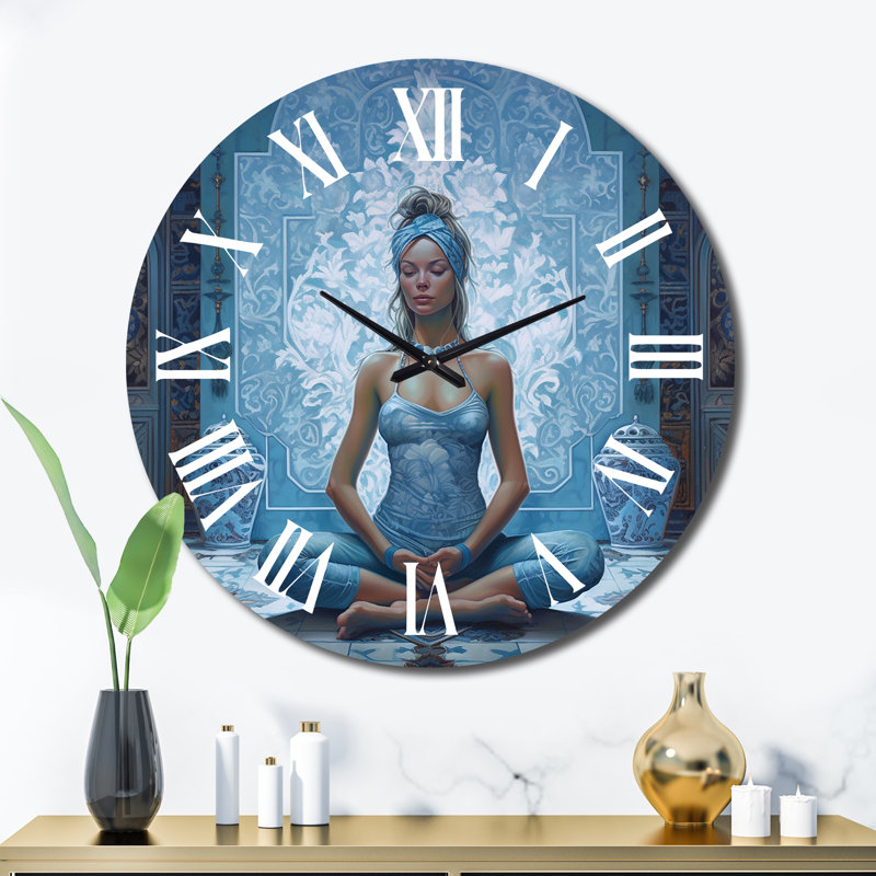 Horloge murale Spiritual Serenity, Très grand