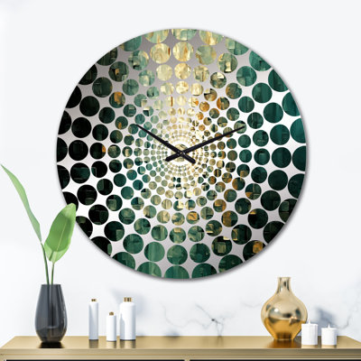 Helmut - Horloge murale peinture abstraite