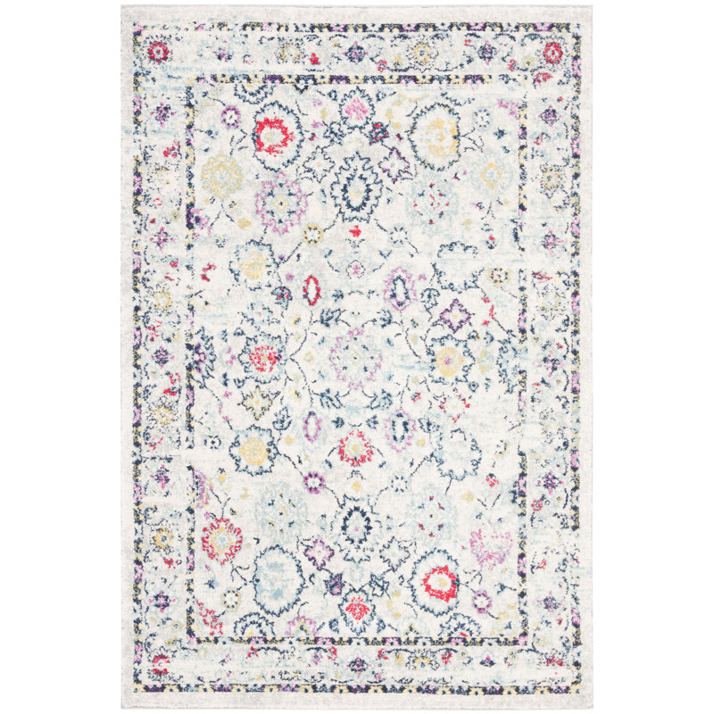 Plympton Floral Area Rug, Rectangle 160 x 229 cm