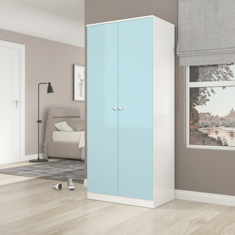 Sydnea 2 Door Wardrobe, Blue