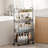 Metal Rolling Cart Utility Cart with Wheels-89309719