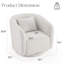 Fauteuil demi-tonneau pivotant Bashar-88578046-113861827