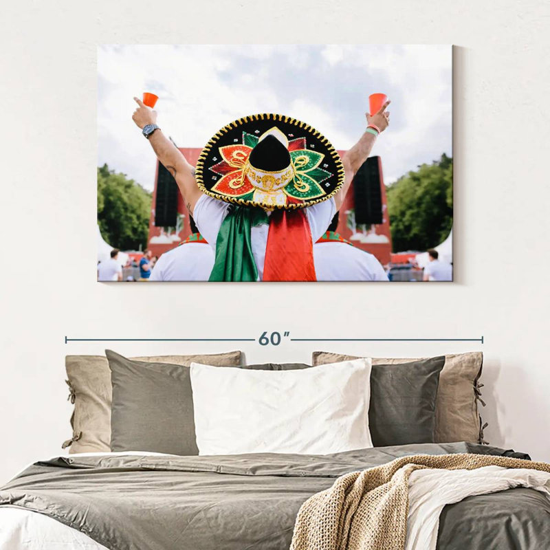 Les fans mexicains de Leisha se régalent, H 34 po x l 51 po