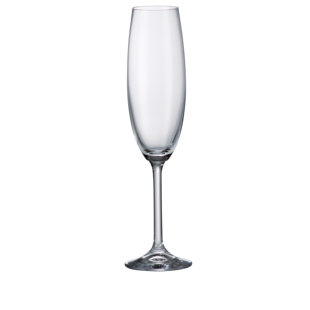 Sefrou 7.45oz. Crystal Flute Set (Set of 6)