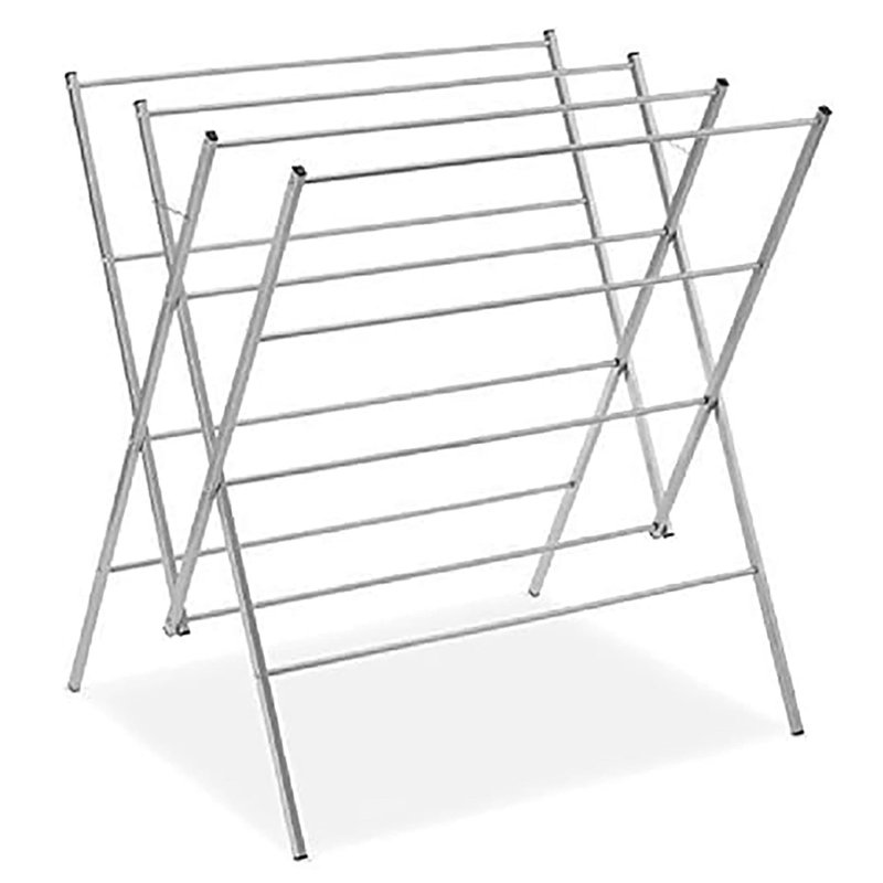 Rebrilliant Metal Foldable X-Frame Drying Rack | Wayfair