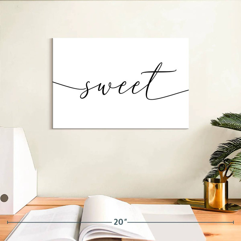 Tergel Script Sweet Dreams I, 8" H x 12" W