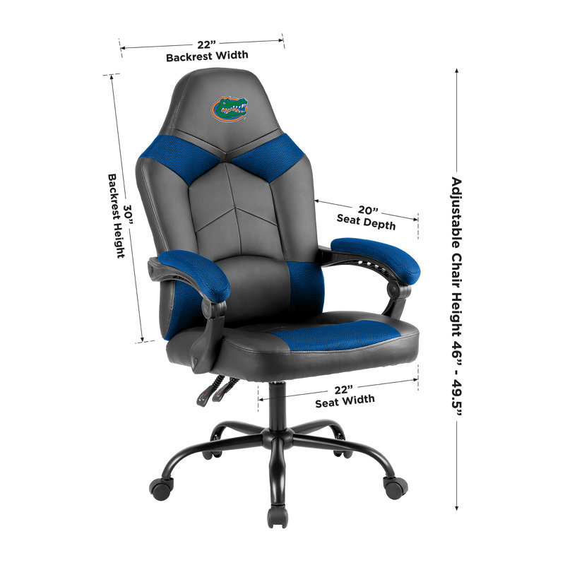 Executive Chair with Headrest, NCAA Florida Gators