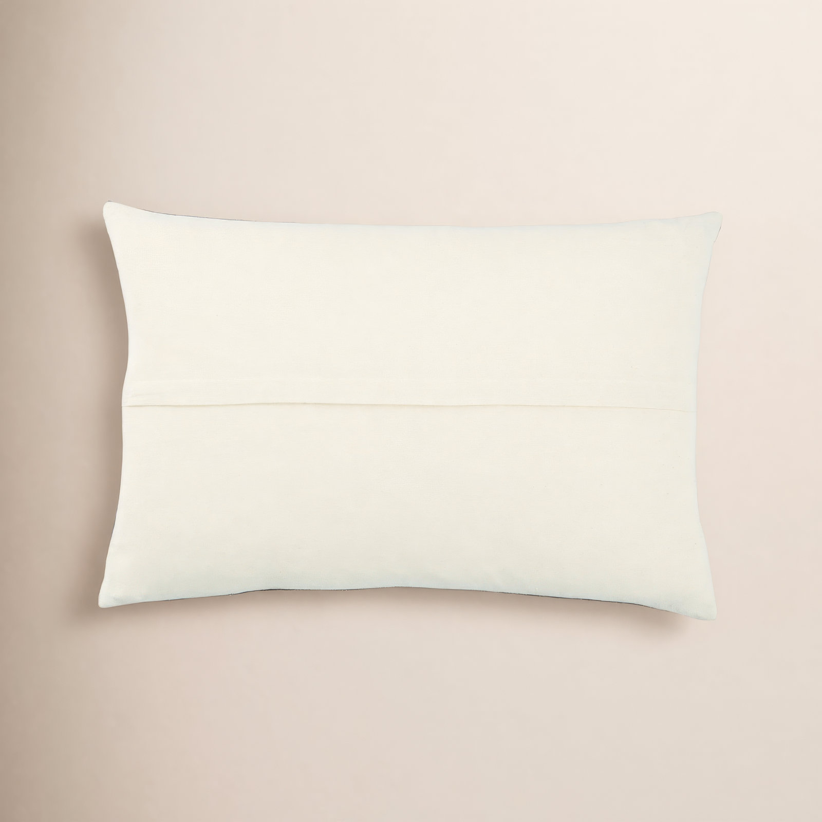 Marianne 24" x 16" Embroidered Cotton Pillow Cover, Polyester/Polyfill