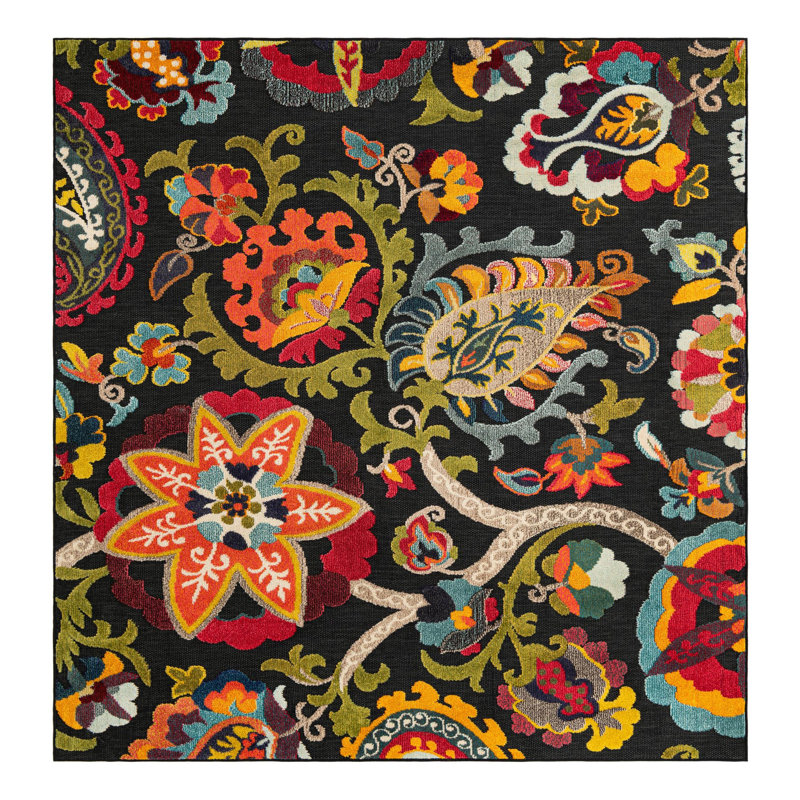 Tapis Bungalow Rose Nahla Caimin, Carré 7 pi 10 po