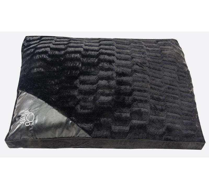 Polyester Pet Bed, Black