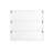 White Glass Door Shoe Box Shoe Storage Cabinet  With RGB Led Light-697954327