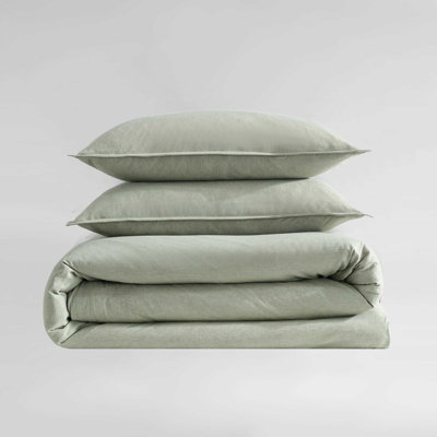 Modern Cotton Melange Cotton Duvet Cover Set